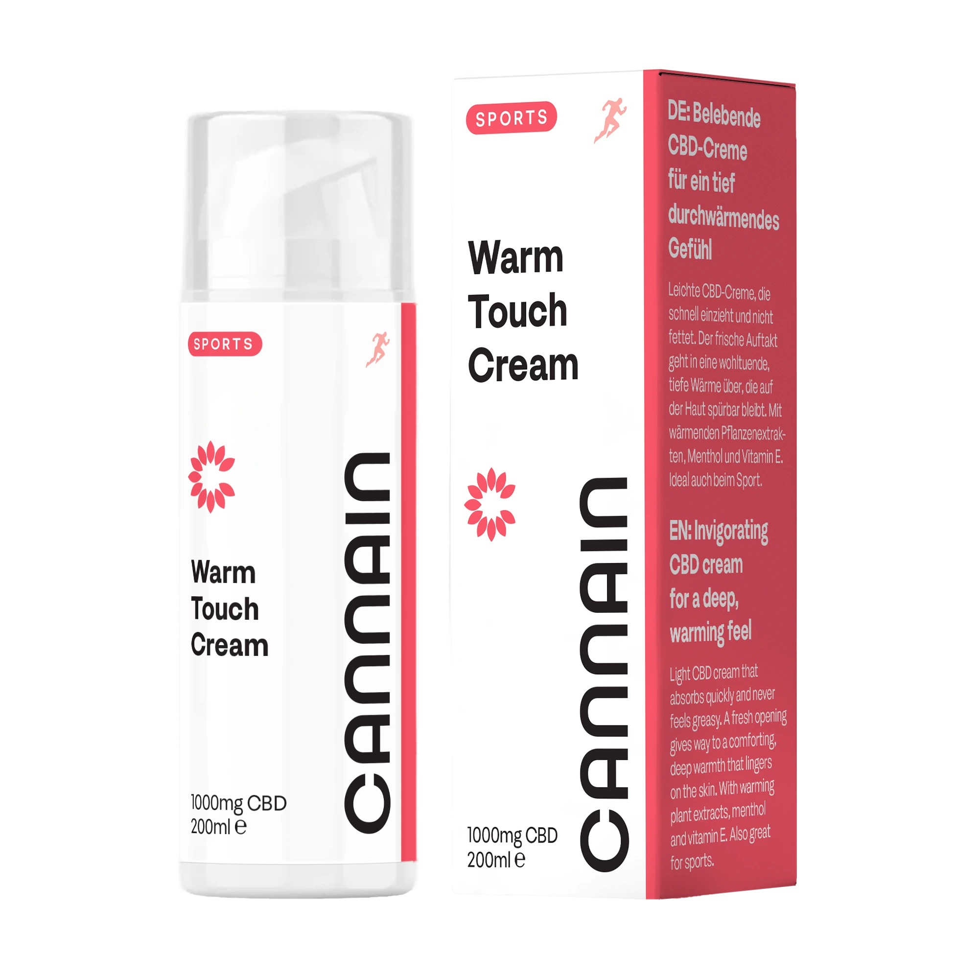 Warm Touch CBD Cream 200ml