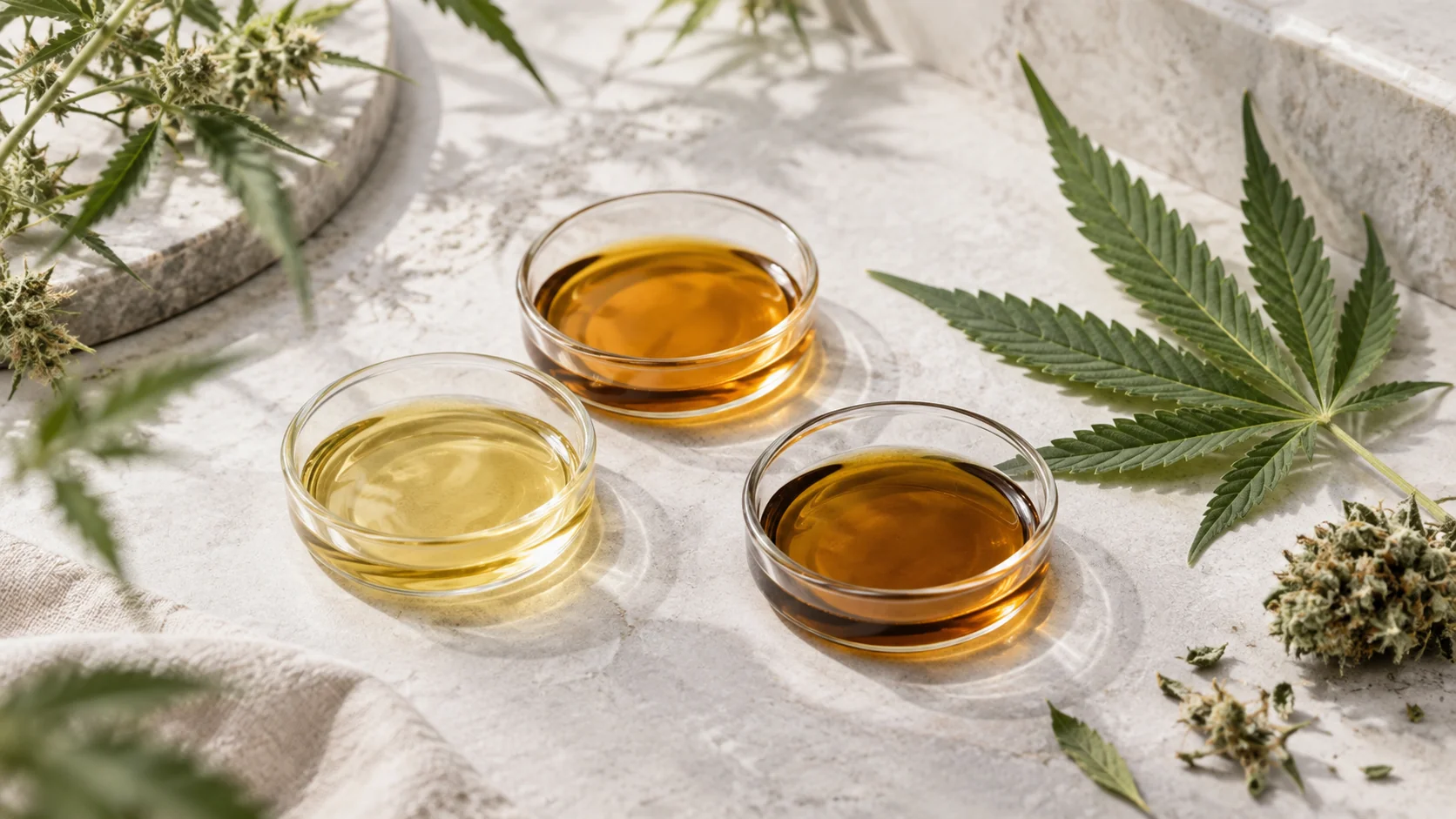 CBD, CBG und CBN: Was ist der Unterschied?